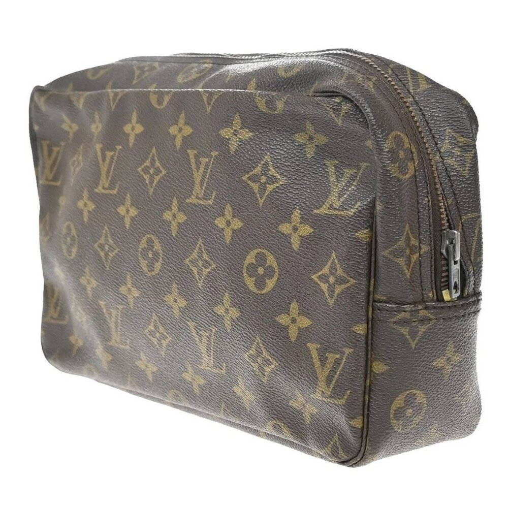 LOUIS VUITTON Trousse Toilette 28 Clutch Hand Bag Monogram Brown M47522 62EG045 - Picture 2 of 13